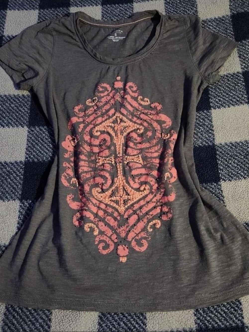 Y2k scene mcbling style top by Sonoma